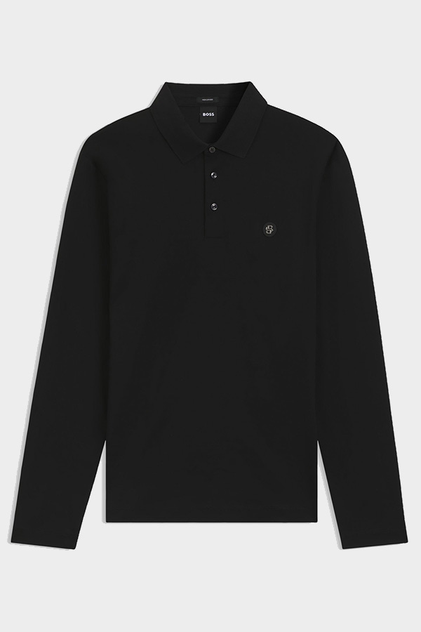 ΜΠΛΟΥΖΑ POLO BOSS - 002 ΜΑΥΡΟ